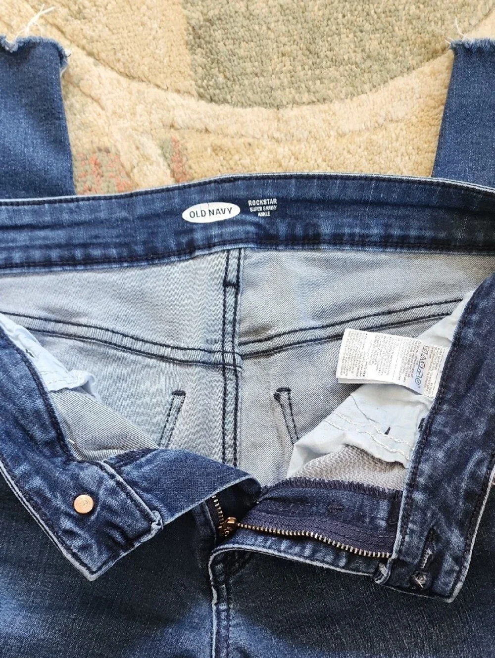 Old Navy Dark Blue Women's Jeans, Size 4